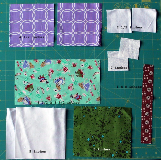 fabric for one block