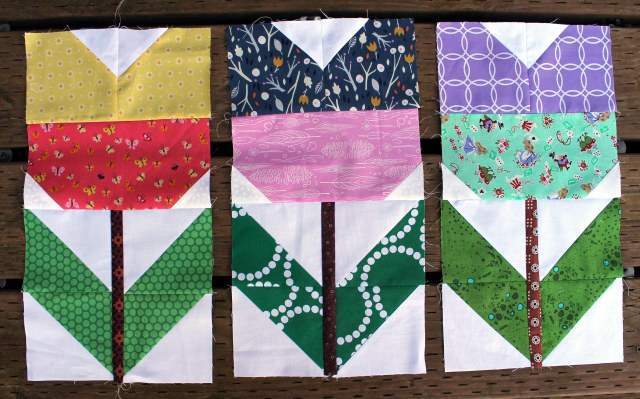 finihsed flower blocks