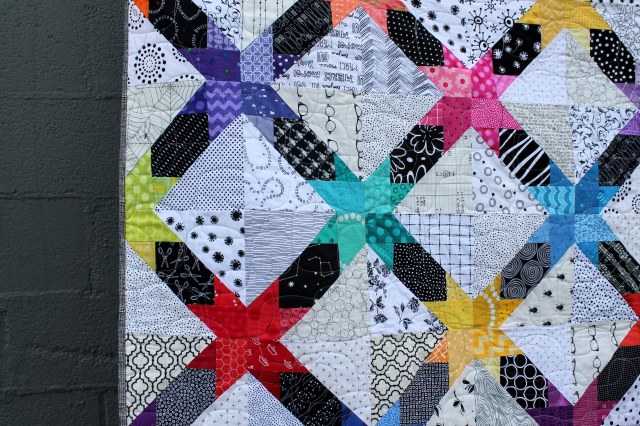 cross star quilt detail 2
