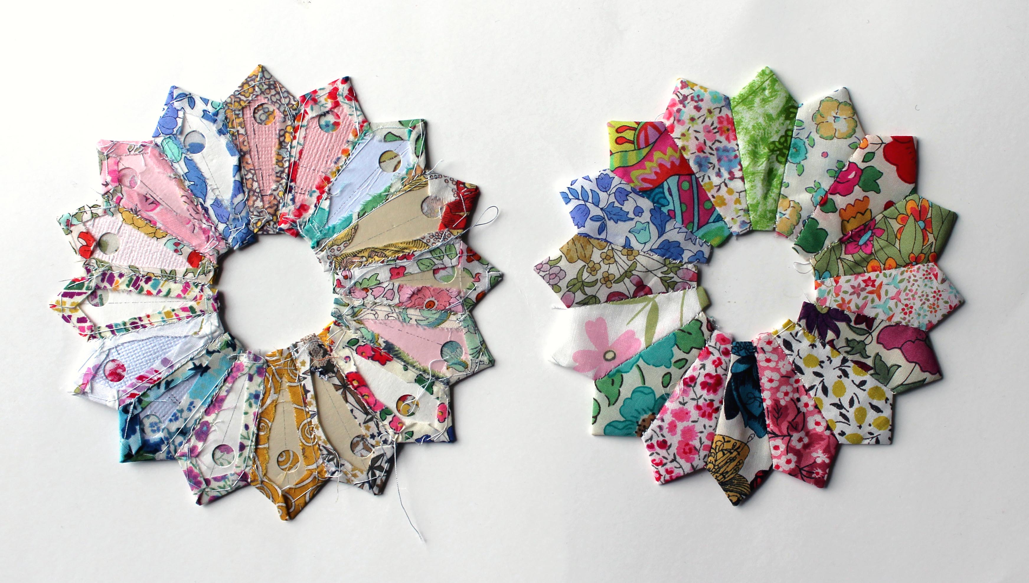 mini Liberty dresden plates