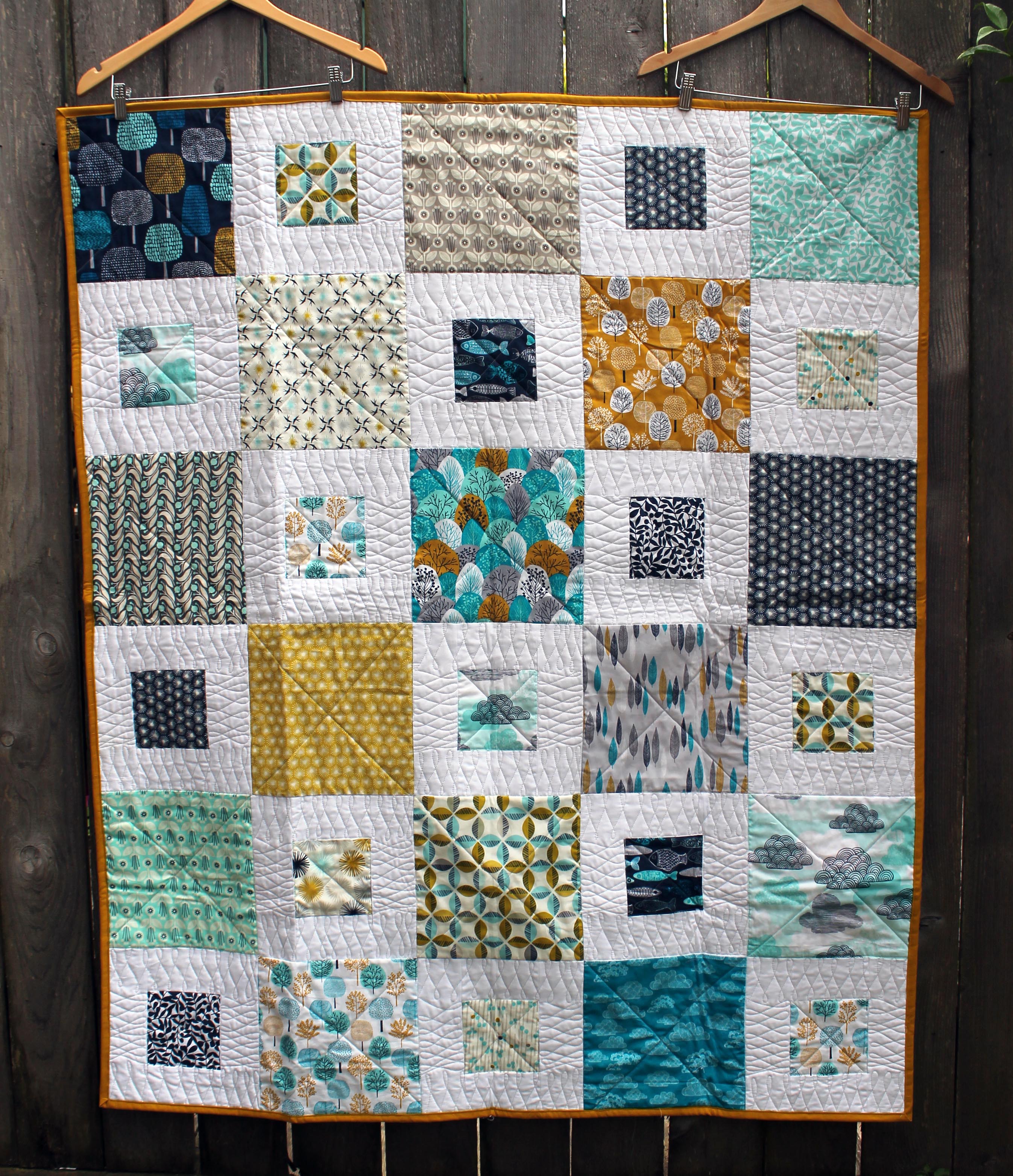 easy simple kids quilt