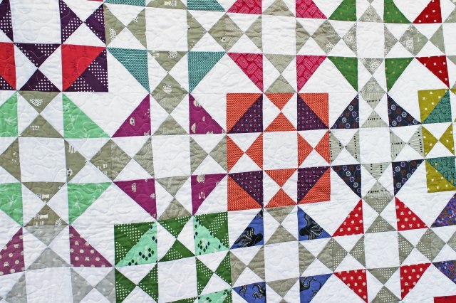 Cotton steel quilt