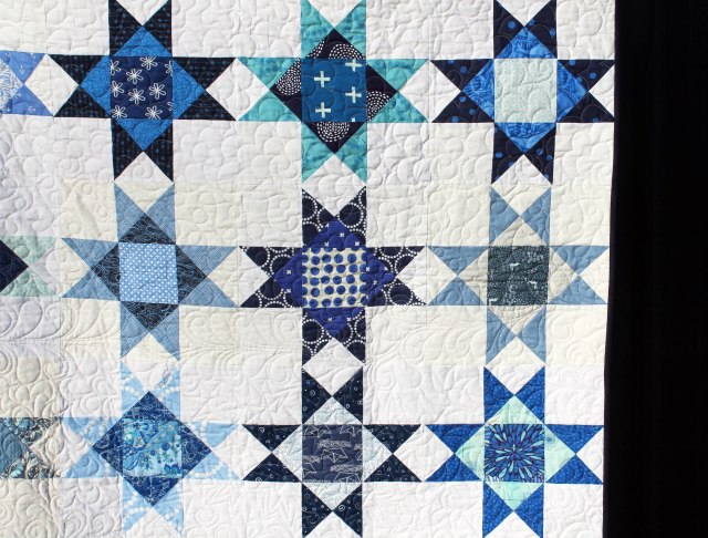 ohio star quilt detail