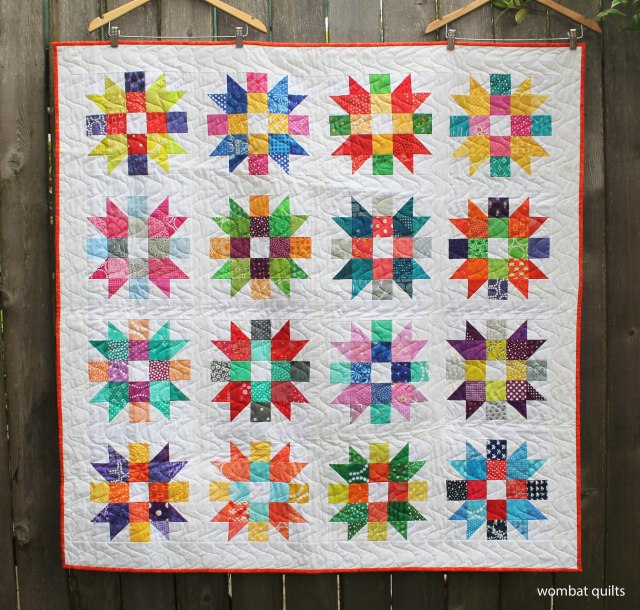 finished scrap quilt