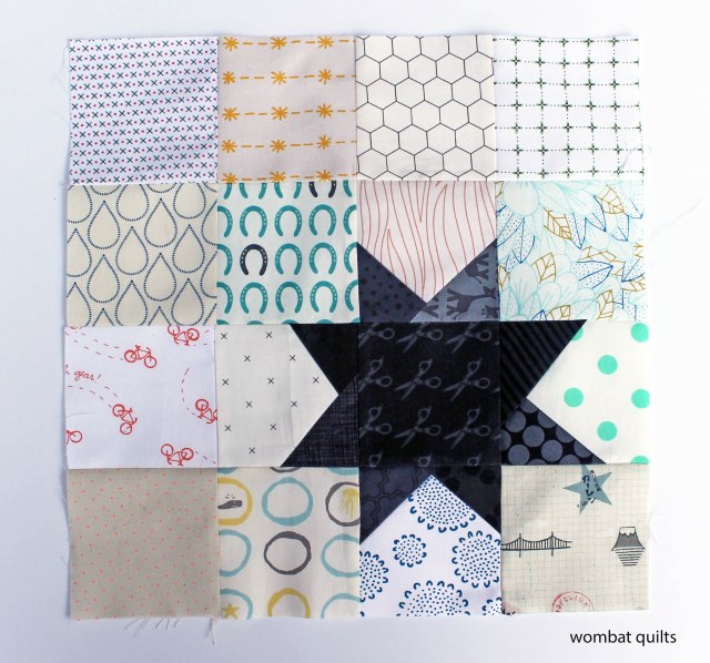 Modern scrap bee block