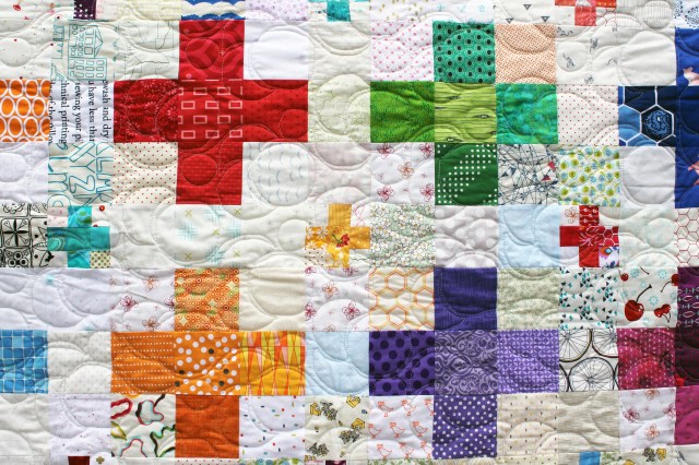double cross quilting