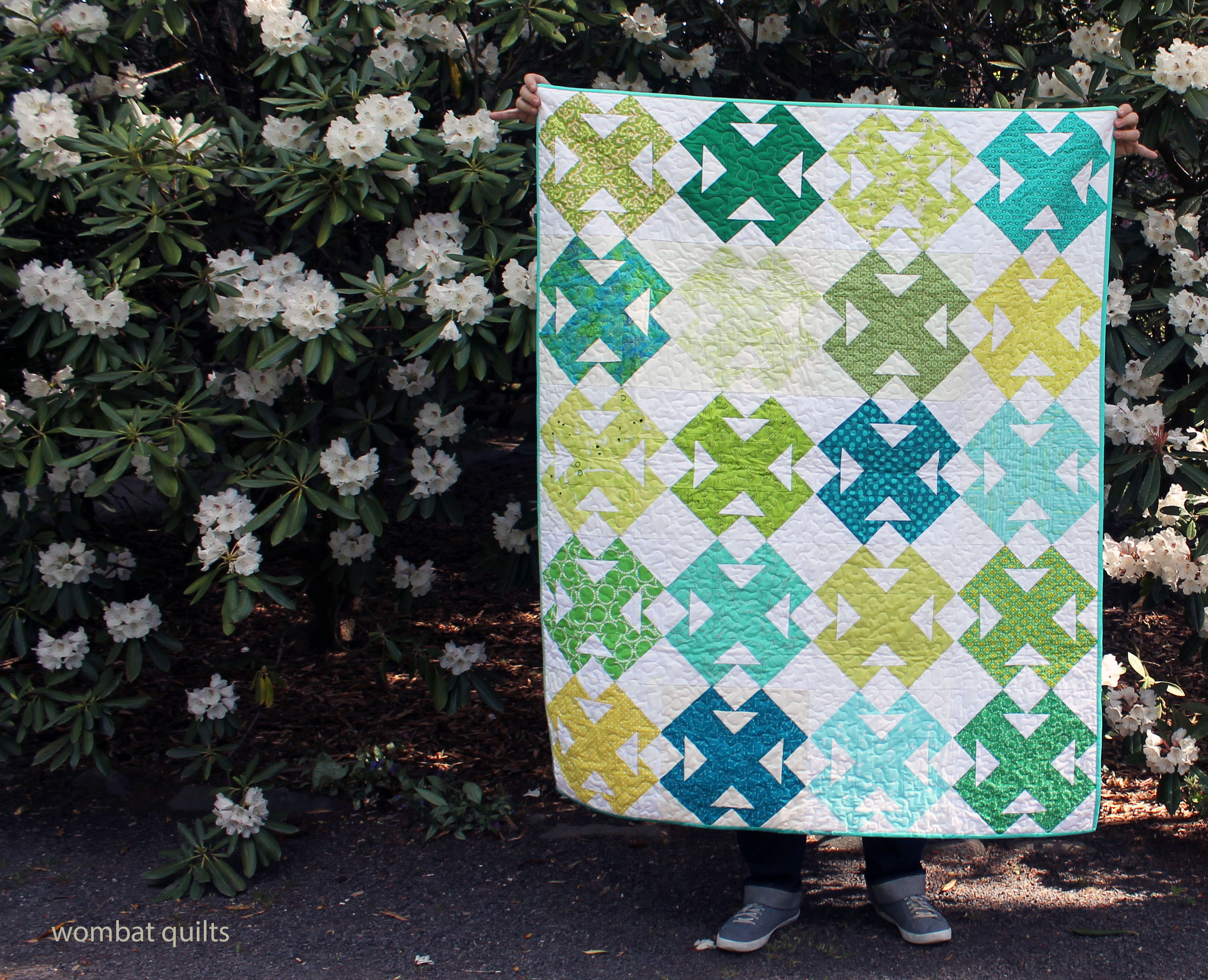 DGS green quilt
