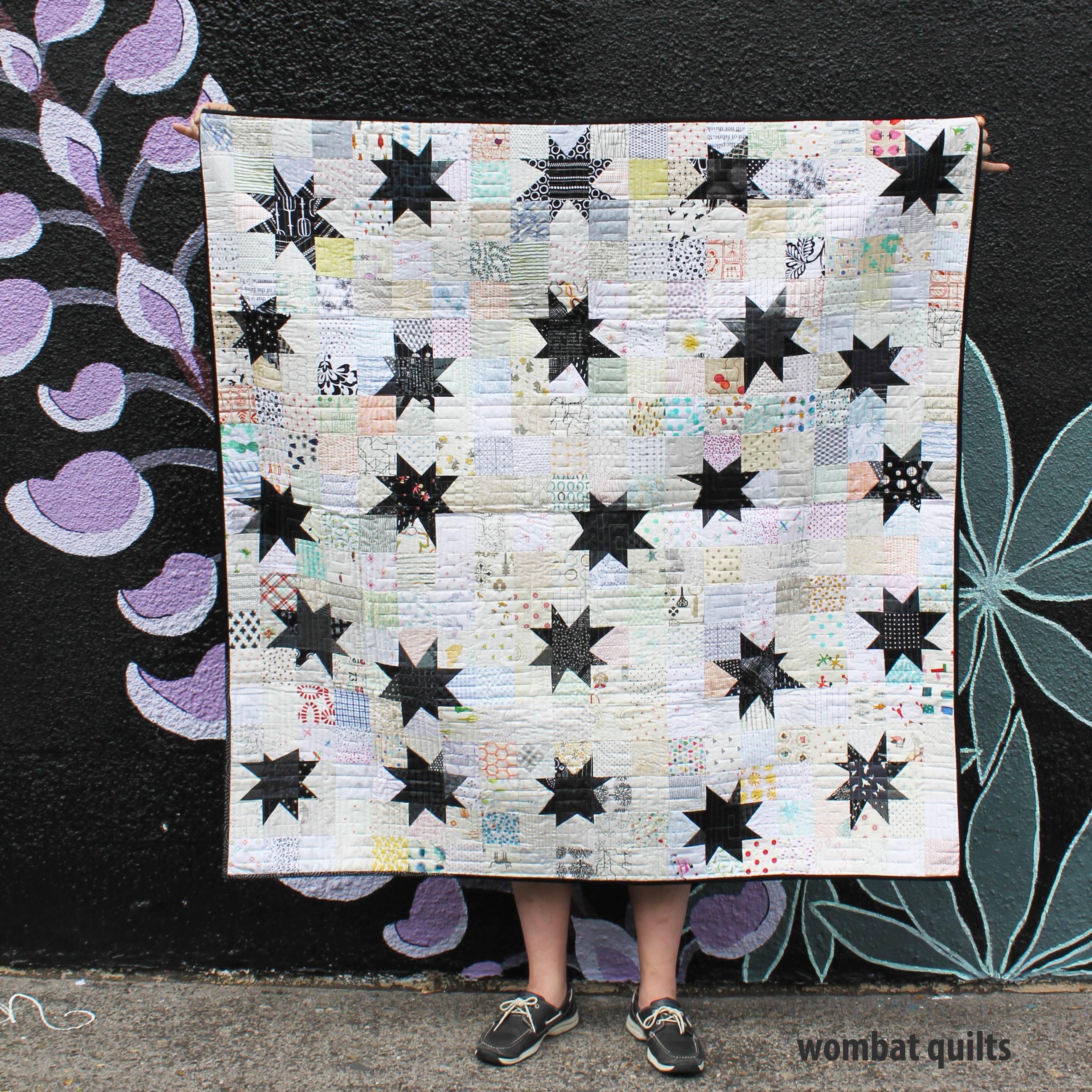 do good stitches wonky star quilt